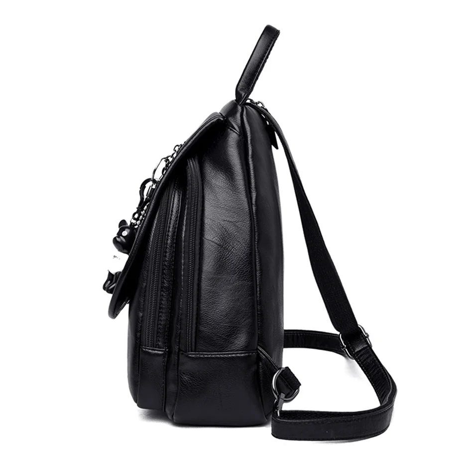 2019 классический для женщин кожа рюкзаки для обувь девочек Sac Dos женский рюкзак колледж Путешествия Bagpack дамы Back Pack Mochilas девушка