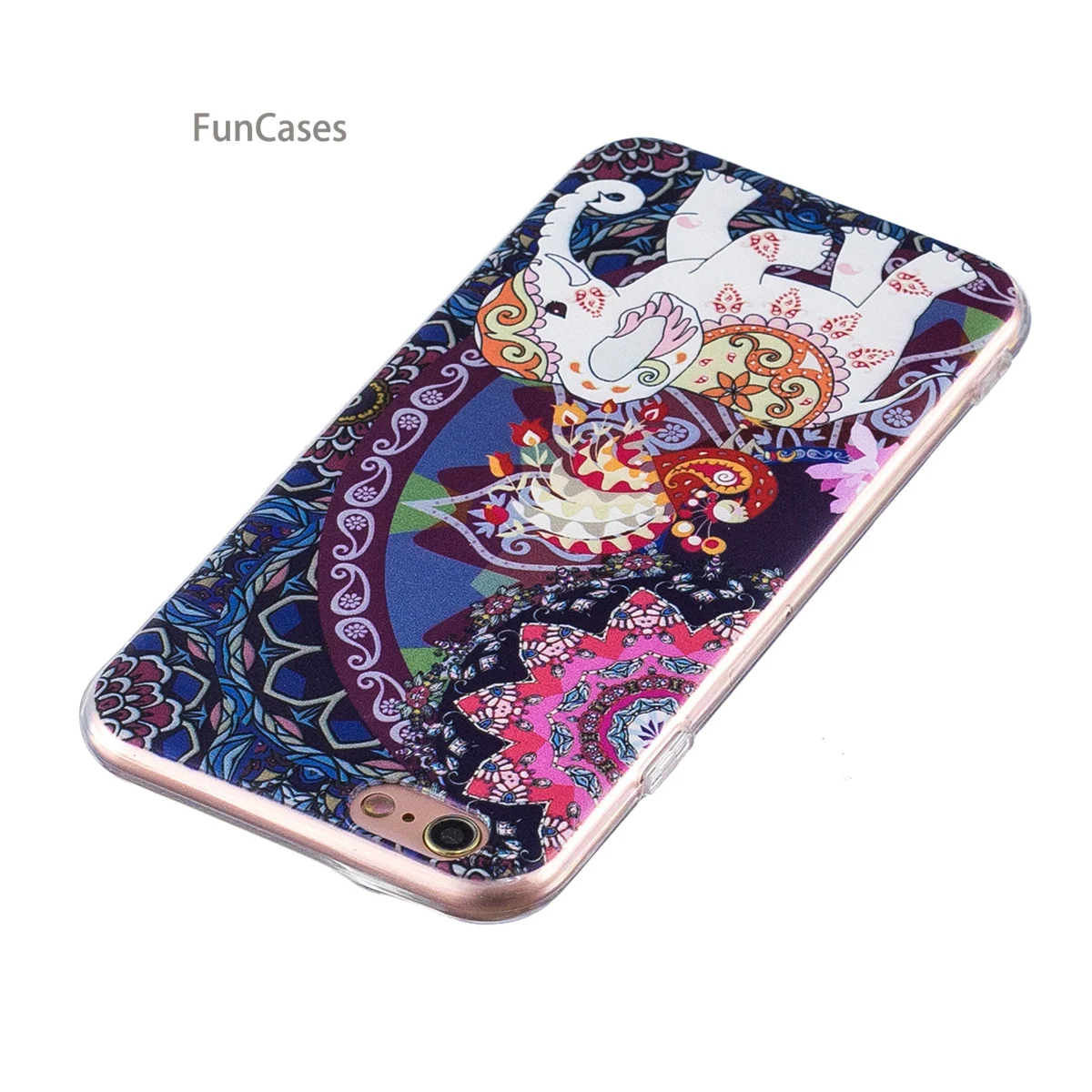 Lovely Elephant Phone Case sFor Etui iPhone 6 Soft TPU Phone Case Phone Floral Phone Accessory For iPhone 6S Fhone Funda Telepon Lovely Elephant Phone Case sFor Etui iPhone 6 Soft TPU Phone Case Phone Floral Phone Accessory For iPhone 6S Fhone Funda Telepon