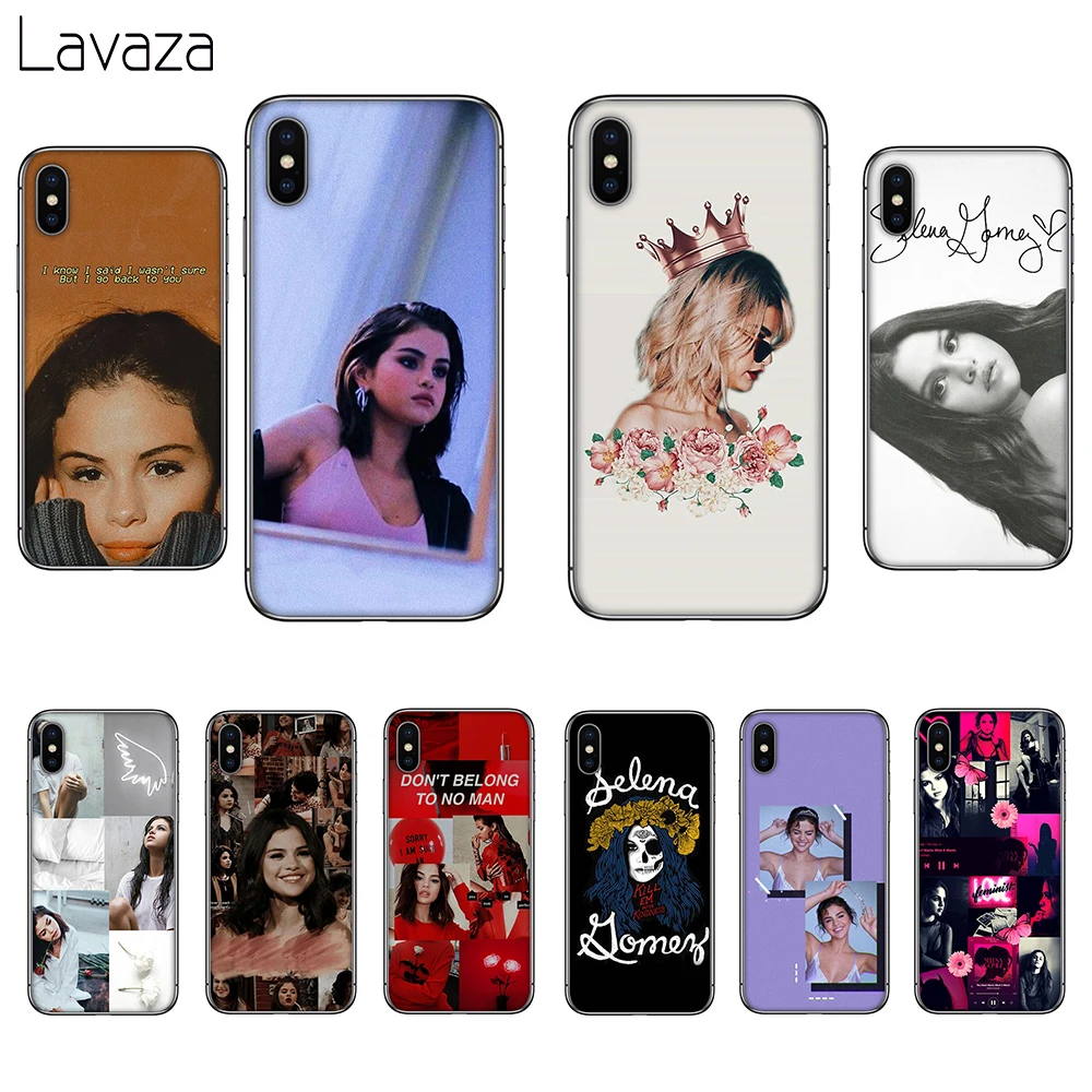 Мягкий силиконовый чехол Lavaza Selena Gomez для Apple iPhone 6 6S 7 8 Plus 5 SE X XS 11 Pro MAX XR |