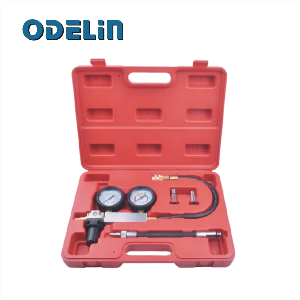 

Cylinder Leak Detector Tester Compression Leakage Kit Set Petrol Engine