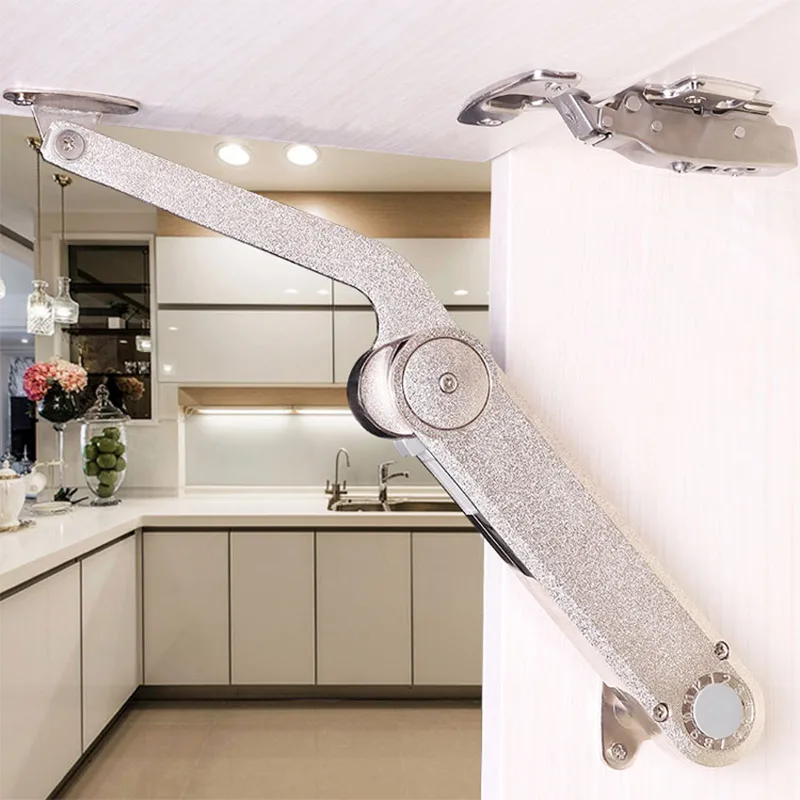 Heavy-duty Support Free Stop for Cabinet Doors Furniture Hardware Trap Tilt Up Door Brace Stop Any Angle Pistons Rod Adjustable цена Heavy-duty Support Free Stop for Cabinet Doors Furniture Hardware Trap Tilt Up Door Brace Stop Any Angle Pistons Rod Adjustable цены онлайн