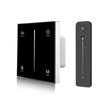 

New Led Triac Dimmer 220V High Voltage 100-240V AC Input Trailing Edge Dimming Wall Mount Touch Panel Led Triac Dimmer