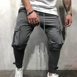 2019 новые мужские брюки для фитнеса Спортивная одежда для фитнеса джоггеры брюки для мужчин s уличная Спортивные Штаны спортивные брюки