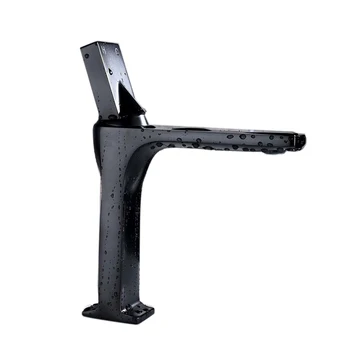 

high quality ornate Black brass bathroom wash basin faucet in bathtub