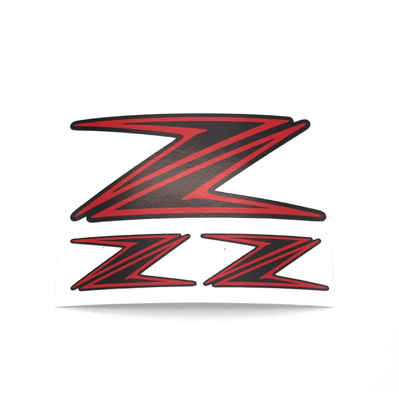 

K-sharp MOTORCYCLE HELMET WHITE OR BLACK VINYL STICKER FIT ALL KAWASAK