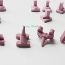 Новые 12 шт керамические штифты для зубов Стоматологическая лаборатория для фарфора поддон для печи