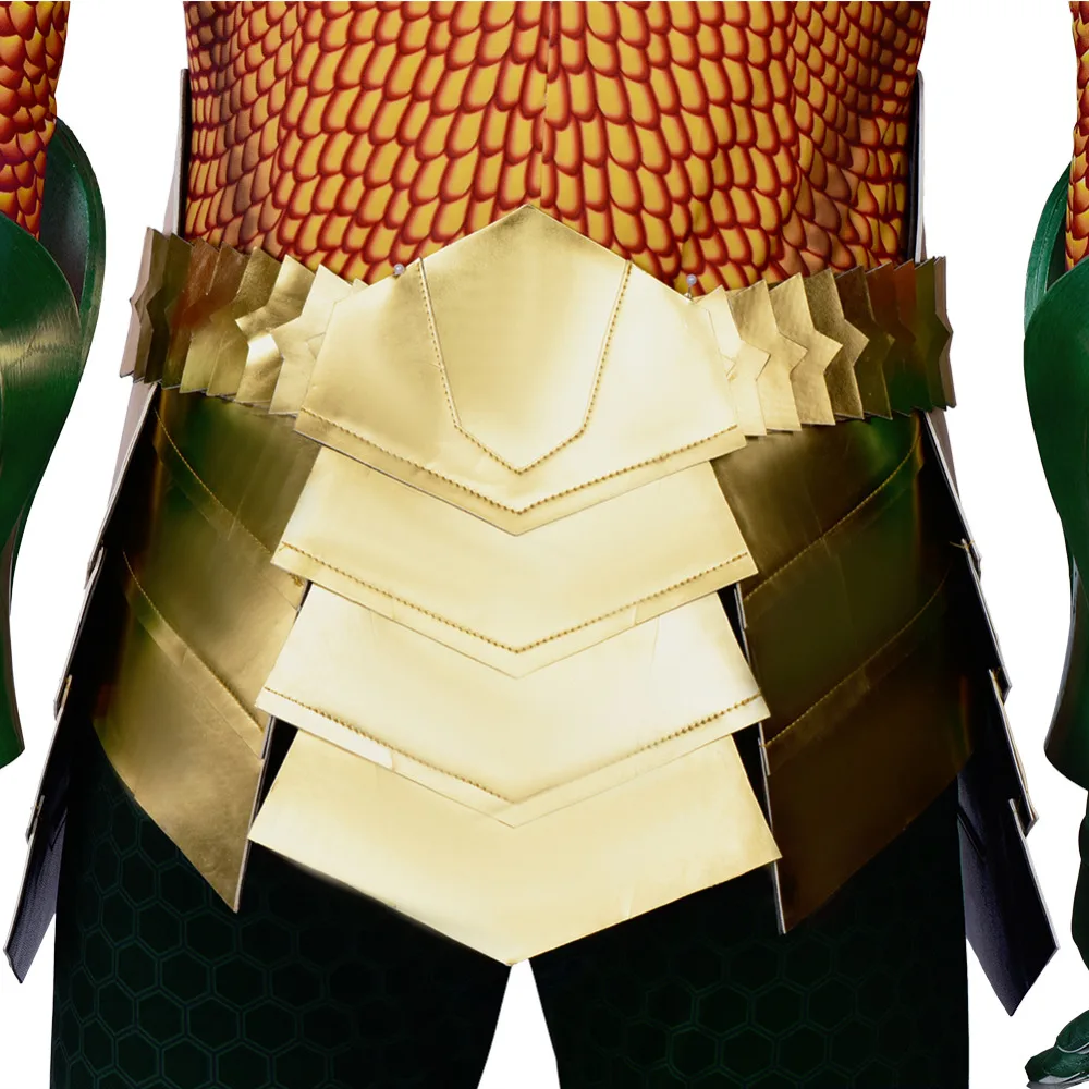 DC Лига Справедливости Aquaman Косплей Костюм Артура Карри костюм супергероя для