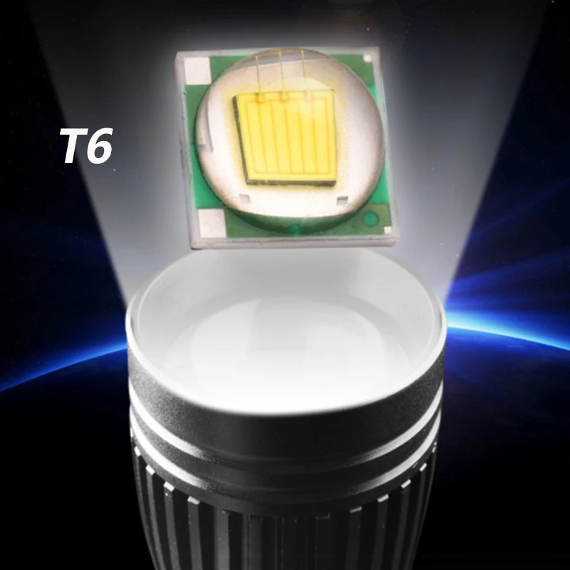  LED Tactical Flashlight (4)