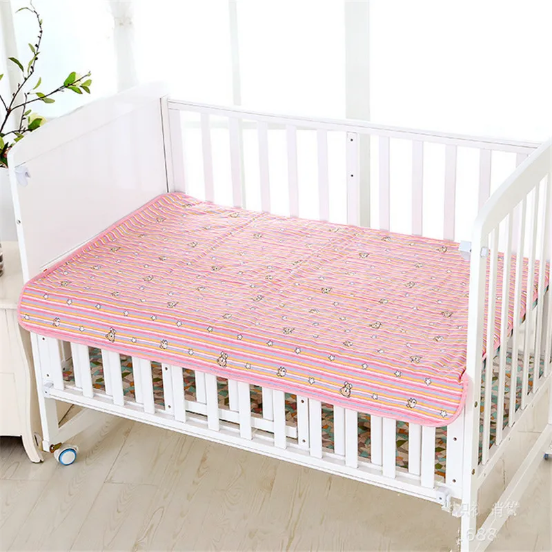 Детский водонепроницаемый постельный коврик, детская мягкая простыня мочеприемник для новорожденных, коврик для игр, одеяло для ухода за ковром, Чистящая салфетка с рисунком, крутая 80*120 см - Цвет: c