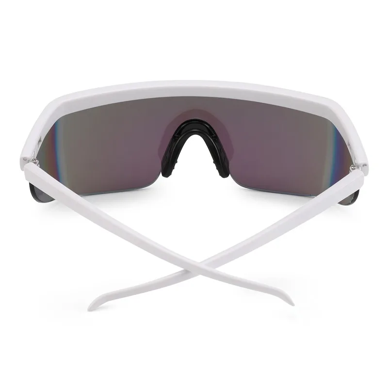 JM негабаритных плоских топ солнцезащитные очки цельные зеркальные очки для мужчин и женщин
