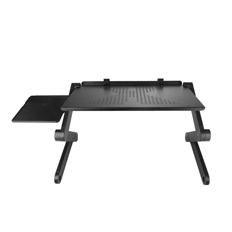 Портативный складной столик для ноутбука регулируемая кровать стол для ноутбука с охлаждающим вентилятором 42*26 см стол для ноутбука рядом с диванной