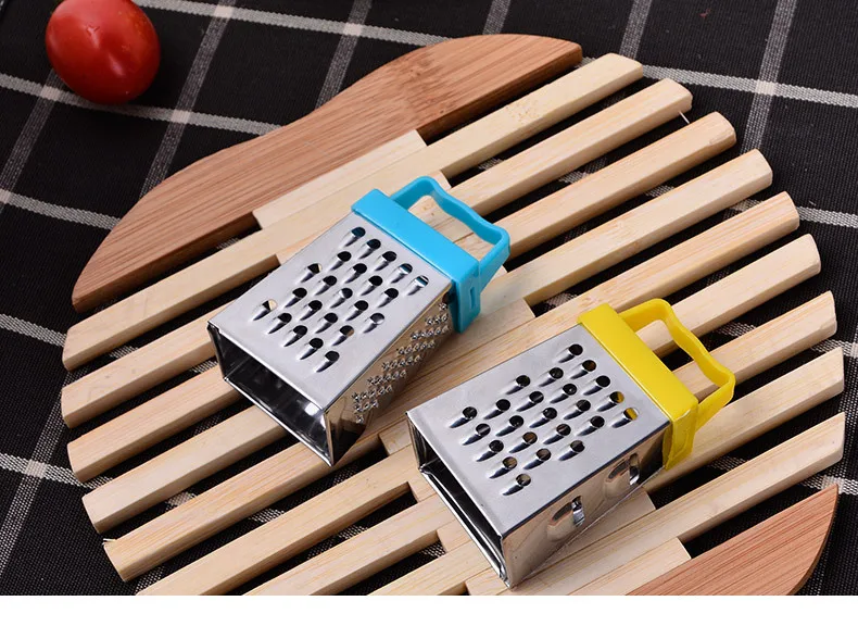 

Hot sale Mini Stainless Steel Four-sided Grater Shredder Potato Radish Cutter Minced Ginger Garlic Kitchen Supplies