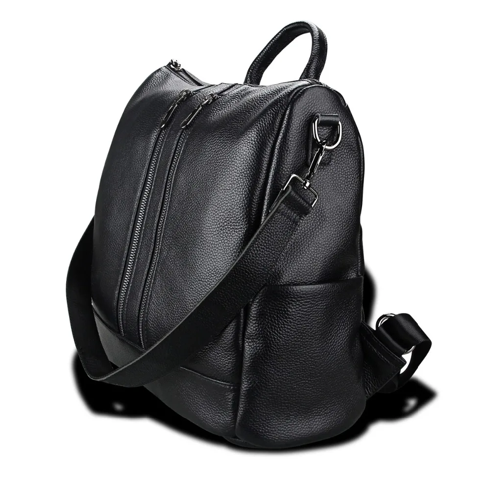 

Genuine Leather 2018 Women Shoulder Bag Cow Soft Solid Creative Female Three Strips Fashion Bag Brand Casual Crossbody Bag