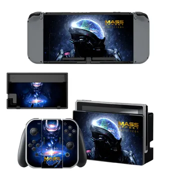

Mass Effect Andromeda Skin Sticker Decal For Nintendo Switch Console and Controller for NS Protector Cover Skin Sticker Vinyl