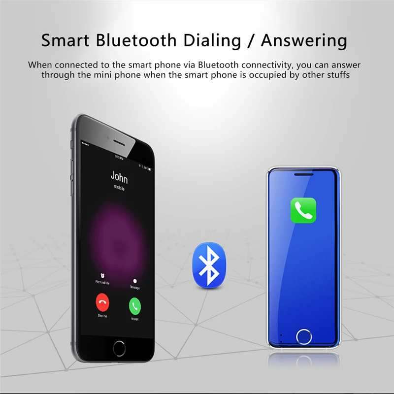 Ulcool V66 Bluetooth Dialer 1,67 ''ультра тонкий металлический корпус, мобильный мини-телефон с картой, fm-радио, две sim-карты, маленький мобильный телефон