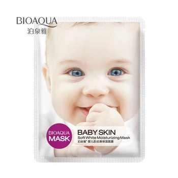 

BIOAQUA Brand Moisturizing Face Masks Baby-like skin Whitening Wrapped Oil Control Facial Masks Smooth Like Baby Skin Care 30g