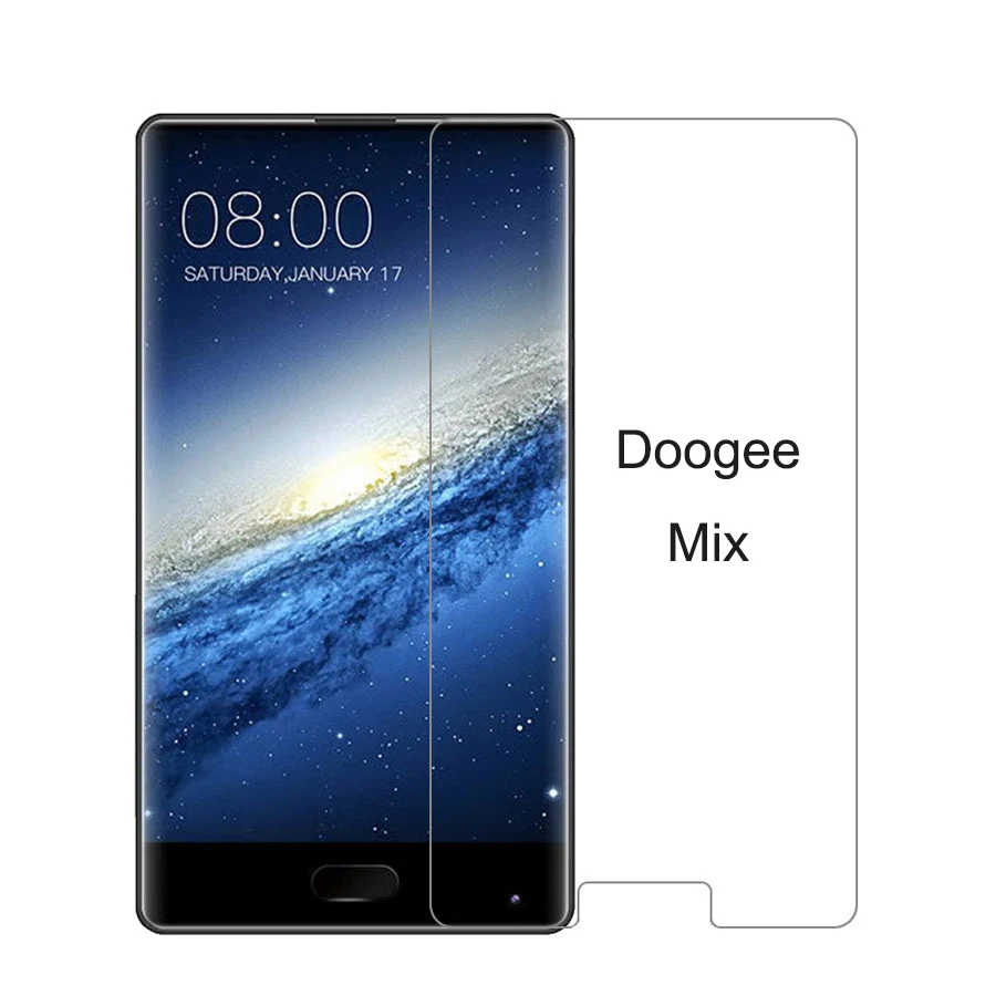 

For Doogee MIX MIX2 MIX 2 Doogee VE Tempered Glass 9H 2.5D High Quality Explosion-proof Protector Film for Doogee Smartphones
