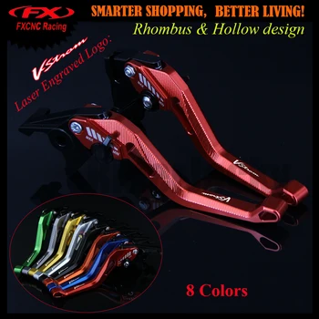 

New 3D Rhombus Hollow Design patent For Suzuki DL650/V-STROM 2011 2012 VSTROM V STROM Motorcycle CNC Red Brake Clutch Levers
