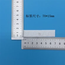 RFID UHF электронная моющаяся этикетка высокотемпературная моющаяся Водонепроницаемая UHF 6C пассивные бирки для белья