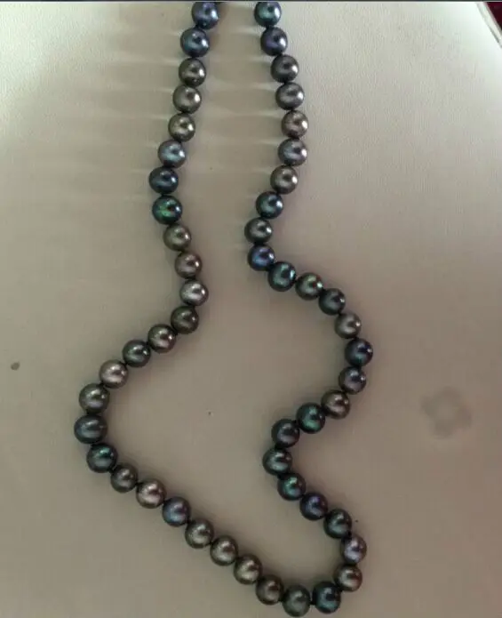 

Wholesale FREE SHIPPING CLASSIC 9-10mm WHITE JAPANESE AKOYA PEARL NECKLACE 18''