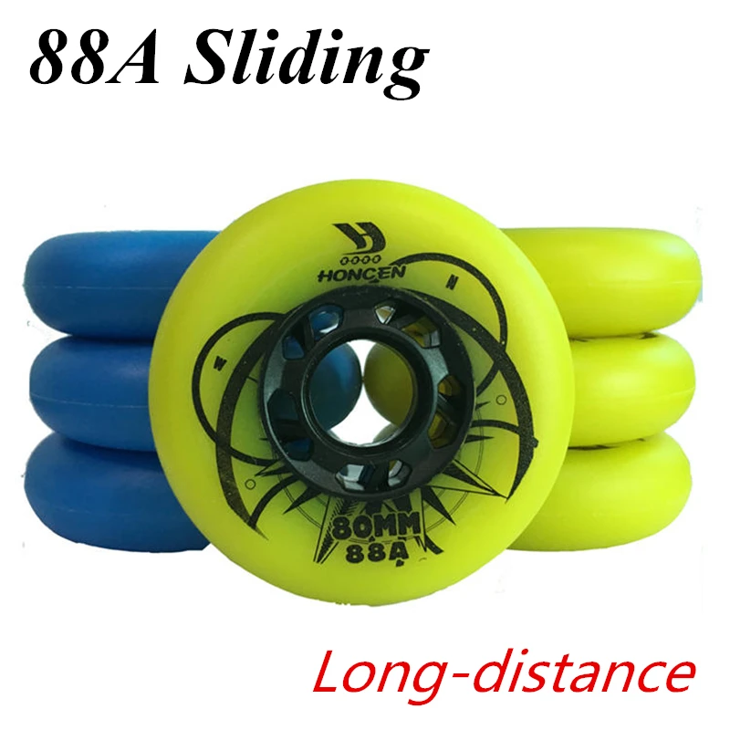 [الشريحة يوصي] 88A 80 ملليمتر 76 ملليمتر 72 ملليمتر الأسطوانة عجلات حذاء تزلج بعجلات الأحذية ل سيبا عالية هف HL KSJ إيغور ل Powerslide Patines