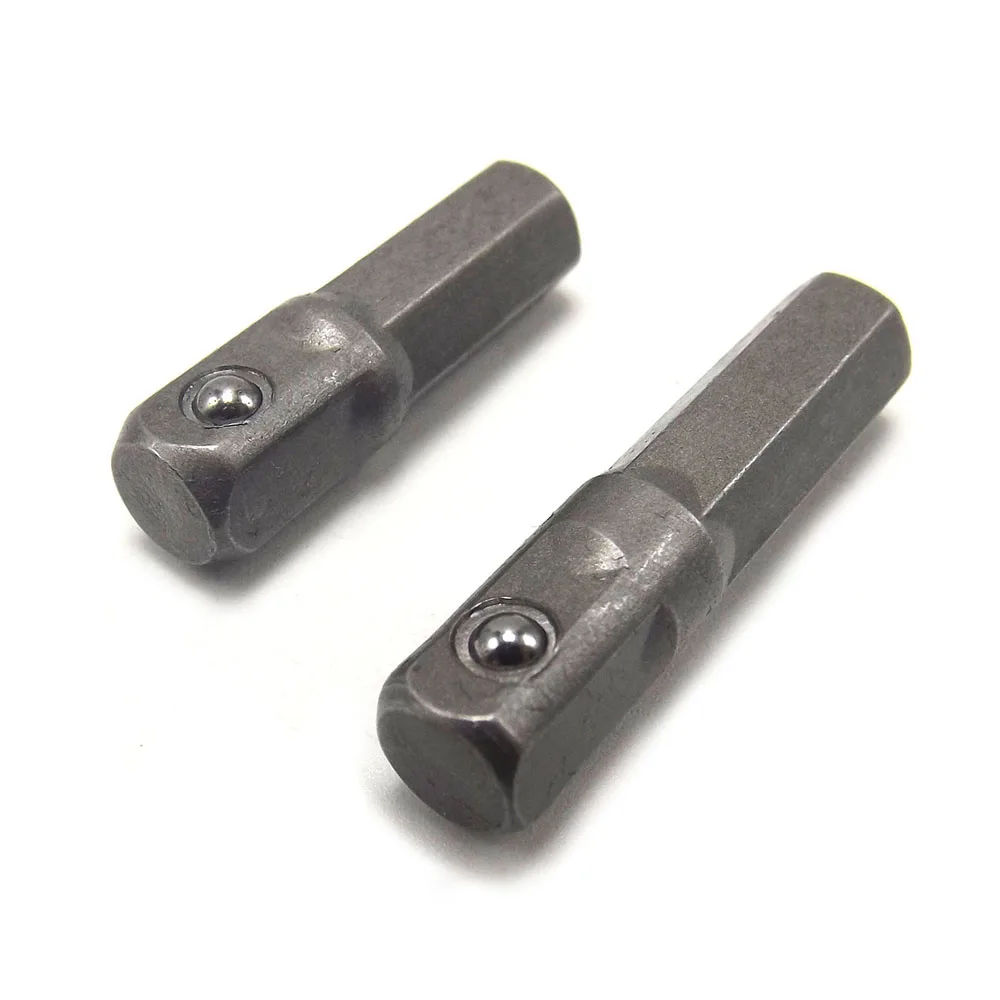 8Pcs / Set Cr-V Receptacle Adapter Connector 1/4 Hex Screwdriver Connecting Rod Sleeve Batch Convertible Joints 8Pcs / Set Cr-V Receptacle Adapter Connector 1/4 Hex Screwdriver Connecting Rod Sleeve Batch Convertible Joints