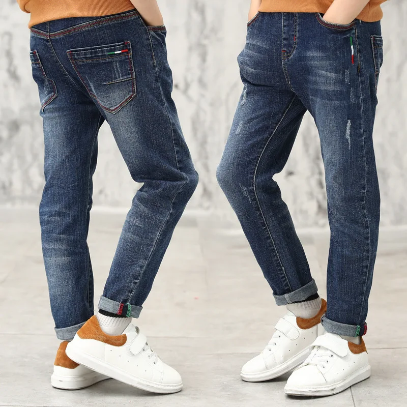 Jeans For Boys Teenagers 2018 New Fashion Toddler Jeans Trausers Causas Jeans Autumn Winter Denim Pant Long Trousers 10 12 14 15 Jeans For Boys Teenagers 2018 New Fashion Toddler Jeans Trausers Causas Jeans Autumn Winter Denim Pant Long Trousers 10 12 14 15