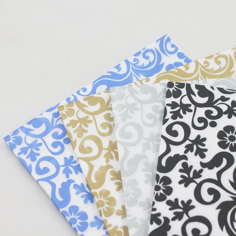 [Rainloong] Цветок Бумага салфетка для ткани печатных поставка салфеток 25 см* 25 см 1 упак./лот