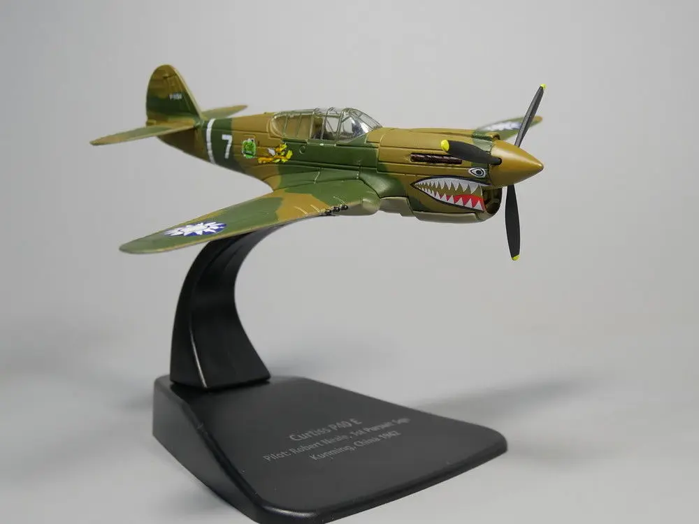 Оксфорд 1: 72 Curtiss P 40 E WW2 Летающие тигры P-8194 литья под давлением модель