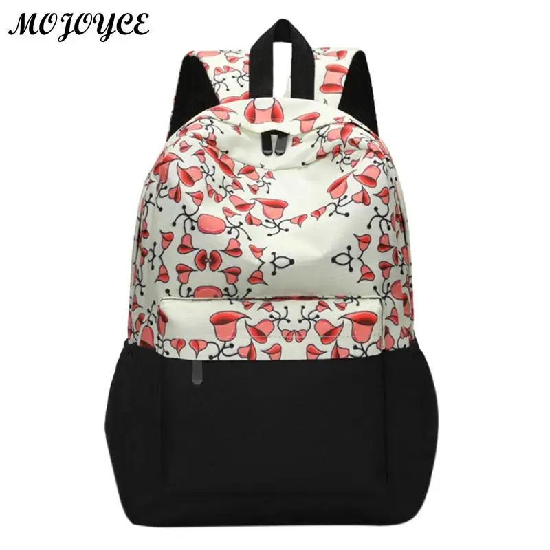 

Women Ethnic Printed Backpack Soft Travel Zipper Bag Clutch For Teenage Girls Casual Schoolbag Shoulder Bag Square Backpacks