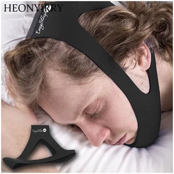 

Anti Snore Chin Strap Stop Snoring Snore Belt Sleep Apnea Chin Support Straps for Woman Man Night Sleeping Aid Tools