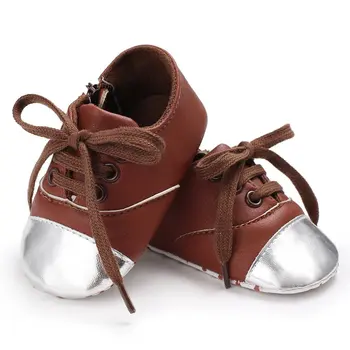 

Baby Shoes Solid PU Leather Fashion Baby Girls Boys Shoes Toddler Sneakers 0-18 Months First Walkers