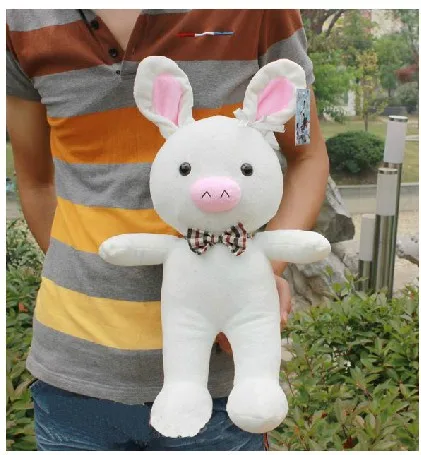 

Freeshipping 55cm Pig Rabbit plush toy hot sale Christmas gift lover's gift