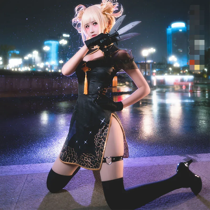 Аниме Косплей 2019 химико Тога cheongsam Himiko костюм для косплея сексуальное платье