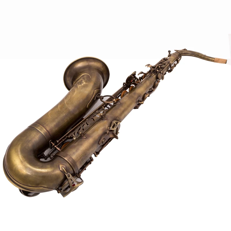 

Saxophone Tenor Mark VI Musical Instruments Professional Tenor Sax Antique Copper Simulation Bronze Mouthpiece Reeds Neck