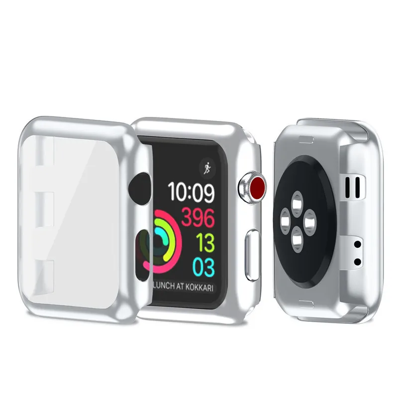 Часы с покрытием(сделай сам) чехол для Apple Watch, версии 4/5 чехол 44 мм 40 м, 42 мм, 38 мм, версия ультра Full Защитный чехол для наручных часов Iwatch 1 2 3-экрана
