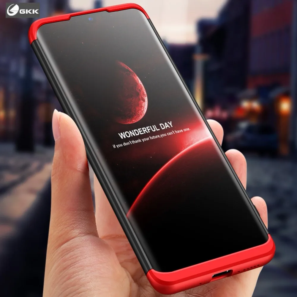 Original GKK Shockproof 360 Full Protection 3 in 1 Hard PC Matte Cell Phone Back Cover Coque Casing For Huawei Mate 20 Case |