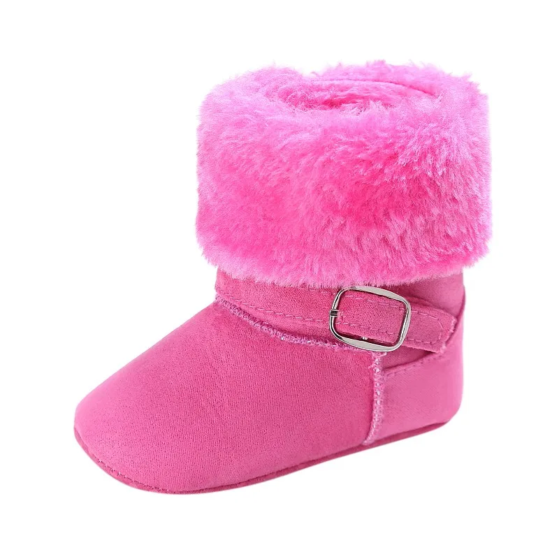 1 пара Супер теплая детская мягкая подошва зимние сапоги для маленьких мальчиков девочек зимняя обувь детская обувь - Color: mr