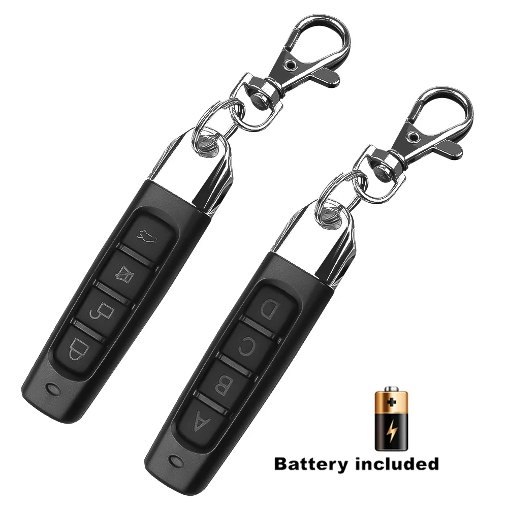 

2019 New Car Key 433MHZ Remote Control Garage Gate Door Opener Remote Control Duplicator Clone Cloning Code High Quality