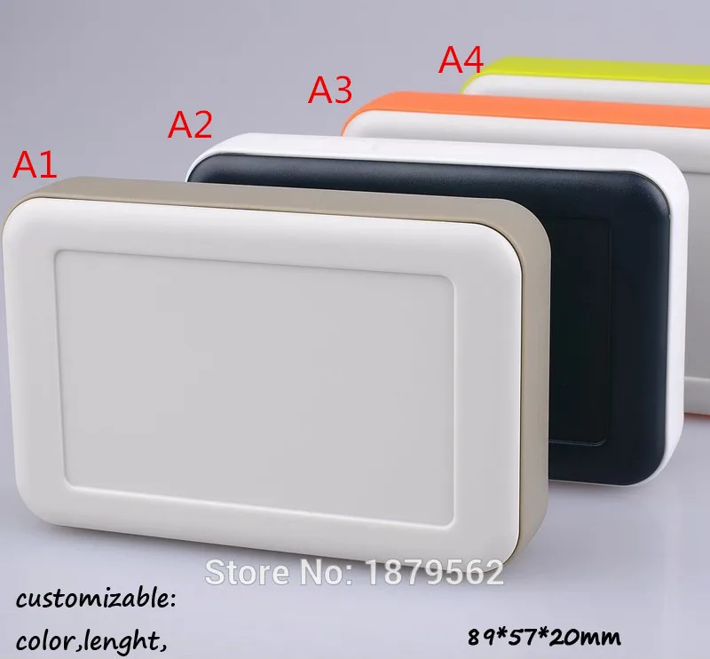[4 цвета] Один шт 89*57*20 мм DIY электронная коробка для проекта ручной PLC корпус