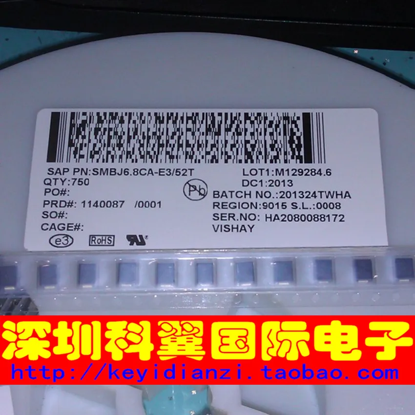 EDMER 10 Pcs Diodes DO-201AD 1.5EK91A Transient Voltage