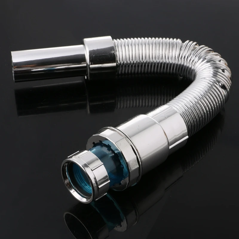 ABS кухонная канализационная труба гибкий дренаж для раковины даункомер умывальник водопроводный шланг