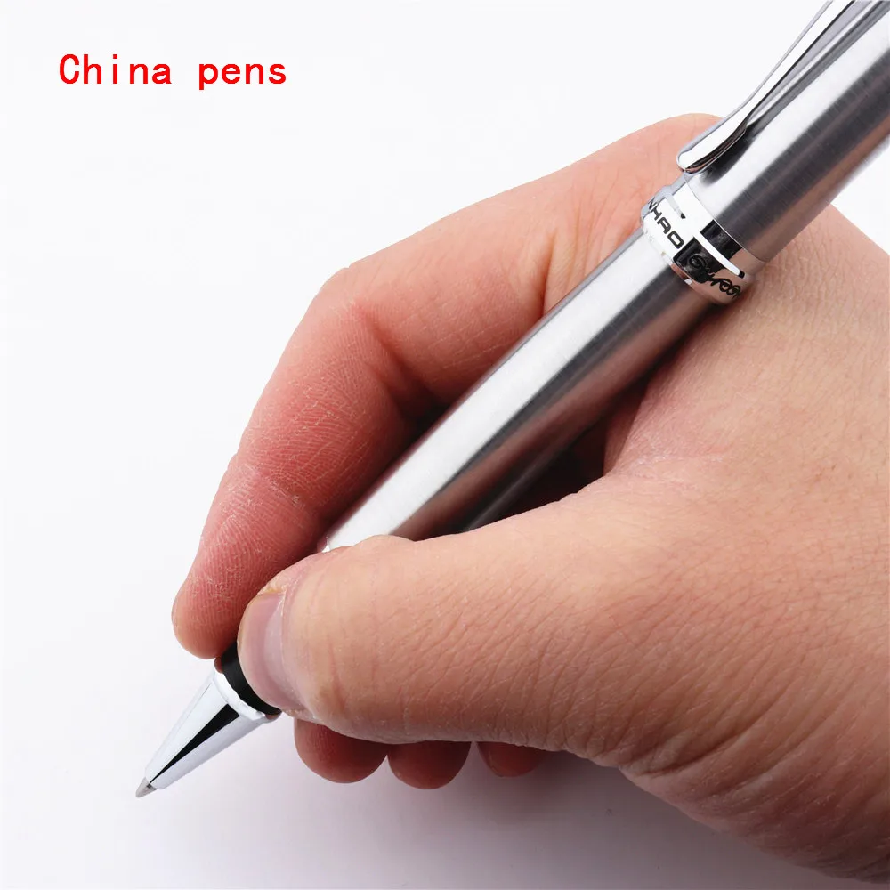 Jinhao X750 нержавеющая сталь Бизнес офисная Ручка-роллер