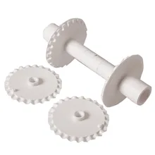 6 шт./партия кружева ролик пластик помадка формы для торта Моделирование Инструменты крем-скраб печать для кухни выпечки украшения