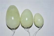 1 set light green Jade eggs for Kegel Exercise pelvic floor muscles vaginal exercise kegel exercise for women ben wa yoni egg wireless remote waterproof ben wa ball jump eggs kegel vaginal tight exercise smart love ball vibrating egg sex toys for women