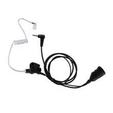 1pin PTT Headset Mic Earphone Microphone Earbars Tactical Earpiece For Yaesu Vertex VX-3R 5R 210 Two Way Radio Walkie Talkie