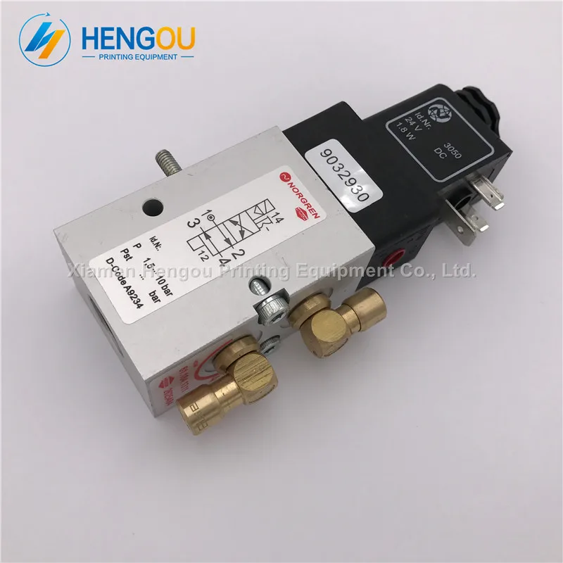 

5 Pieces DHL free shipping Offset SM52 SM74 SM102 machine valve 61.184.1311 Offset 4/2-way valve