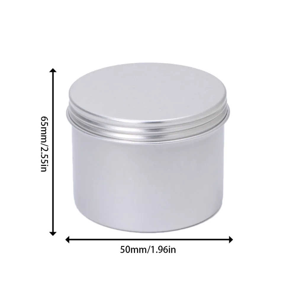 1 قطعة الألومنيوم فارغة مرطبان مستحضرات تجميل العطور وعاء كريم مرهم الشفة زجاجة حاوية علب 100 ملليلتر 1 قطعة الألومنيوم فارغة مرطبان مستحضرات تجميل العطور وعاء كريم مرهم الشفة زجاجة حاوية علب 100 ملليلتر