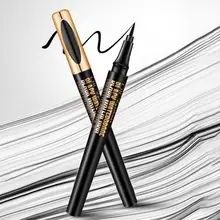 Черный наконечник для подводки глаз губка две различные линии быстросохнущая гладкая насыщенная цветная подводка для глаз