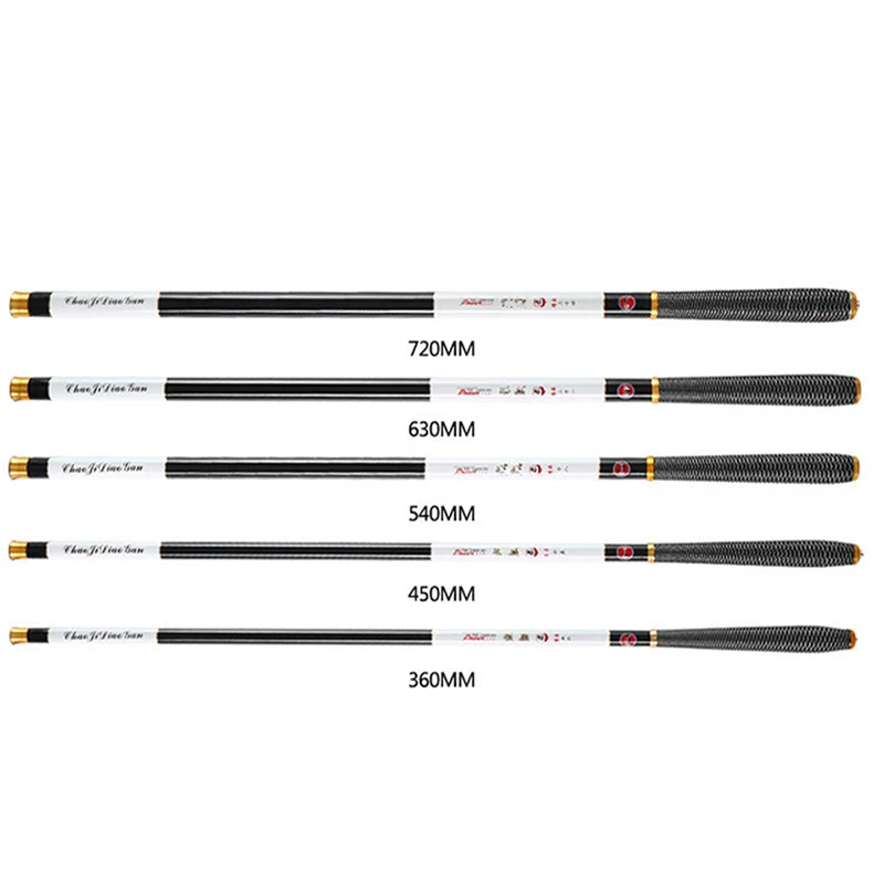 

Fishing Rods Carbon Fiber Telescopic Fishing Rod 3.6m-7.2m Carbon Fiber de Sea Durable Body Spinning Fishing Rod Pole 113